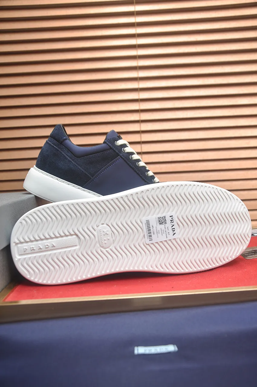 Men's shoes 💰580💶【PRADA】Top original, new season, high quality original goods, top imported calfskin with original imported glue, imported cowhide inside with original cowhide feet, original outsole! Quality guaranteed! Code 38-45 (45 customized)